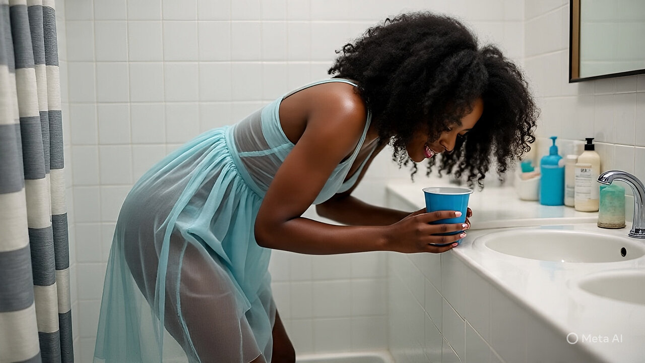 4k transparent cleaning Girl : WC floors cleaning tutorial at home!💥