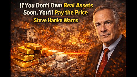 If You Don’t Own Real Assets Soon, You’ll Pay the Price | Steve Hanke Warns