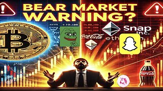 Bear Market Warning? Bitcoin & Stocks at Critical Levels!