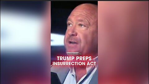 Alex Jones: Trump Preparing To End Leftist Terrorism With Insurrection Act - 10/7/25