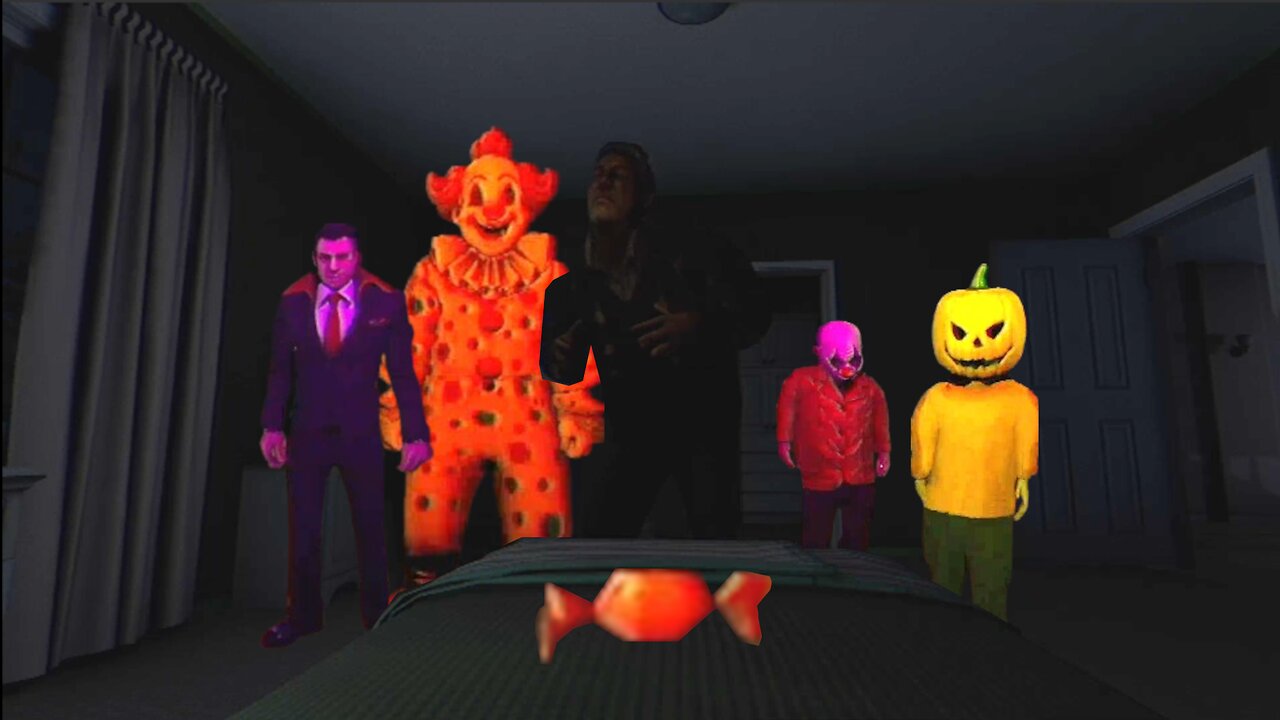 Who Awaits YOU in Your Bed? (REALLY GOOD SCARY GAME!) - One Halloween Night