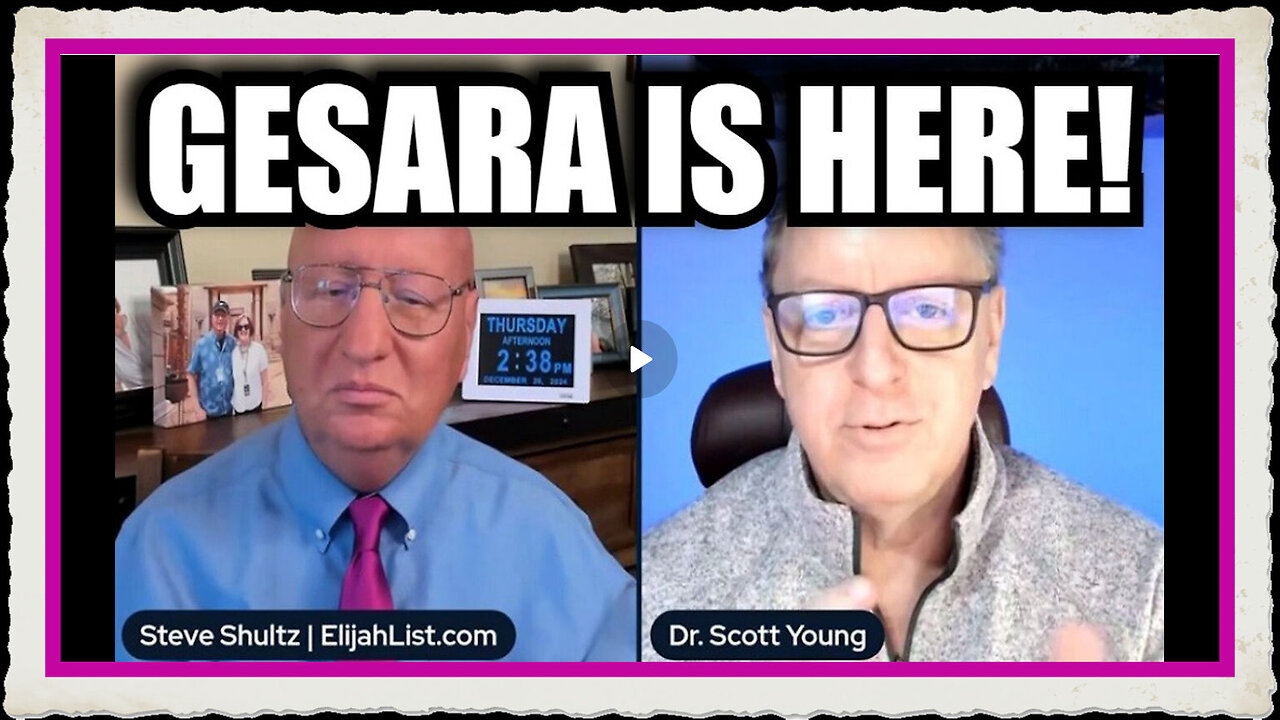 Dr. Scott Young BREAKING! GESARA Is Here!