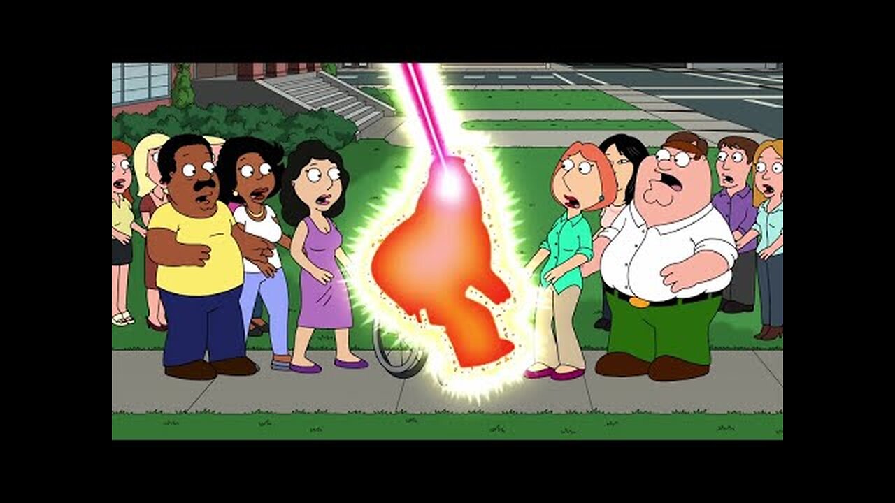 Family Guy - Joe asked too many questions #DEW #DIRECTEDENERGYWEAPONS #LASER #FIRE