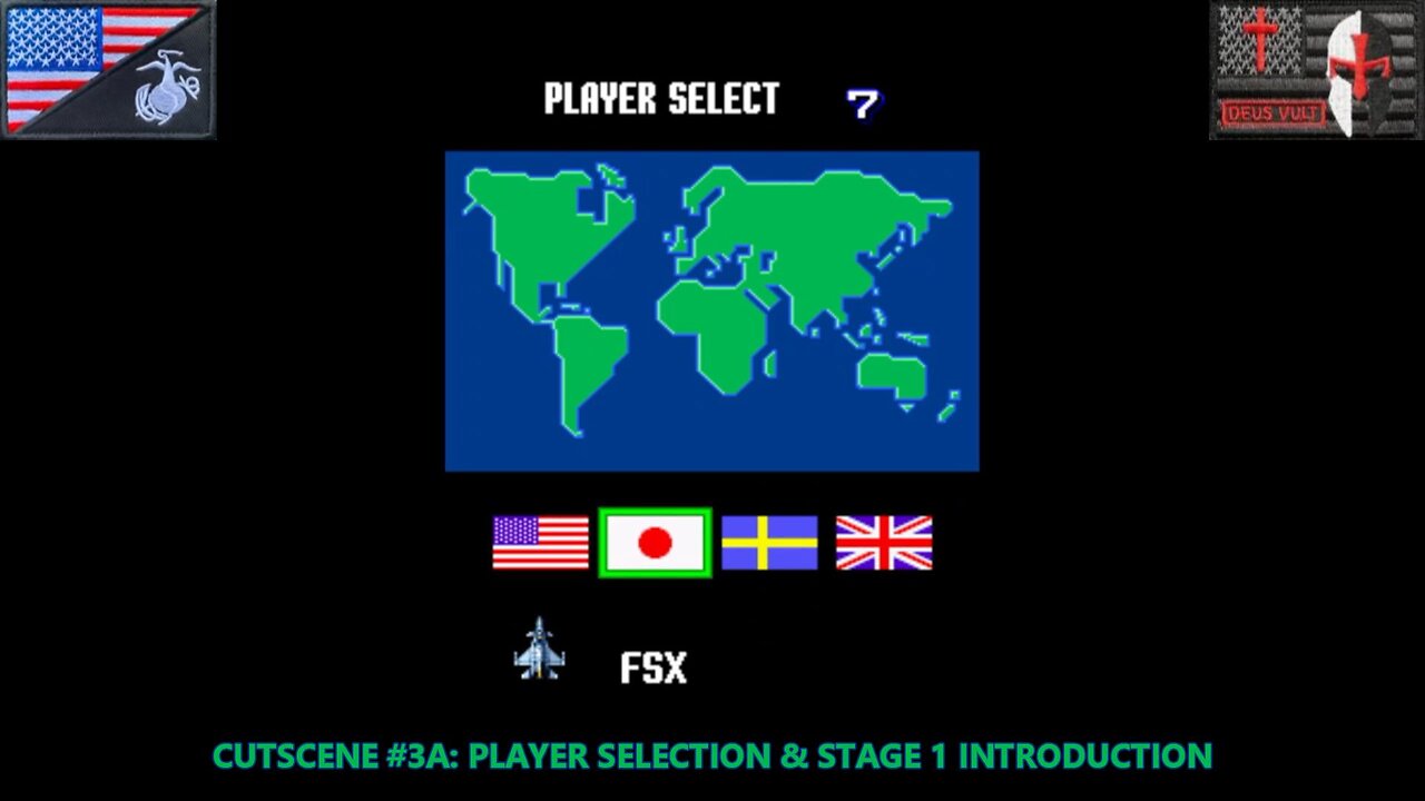 The Cutscene Project: "Aero Fighters" [Hien (FSX] (Arcade - 1992) [NA Version]