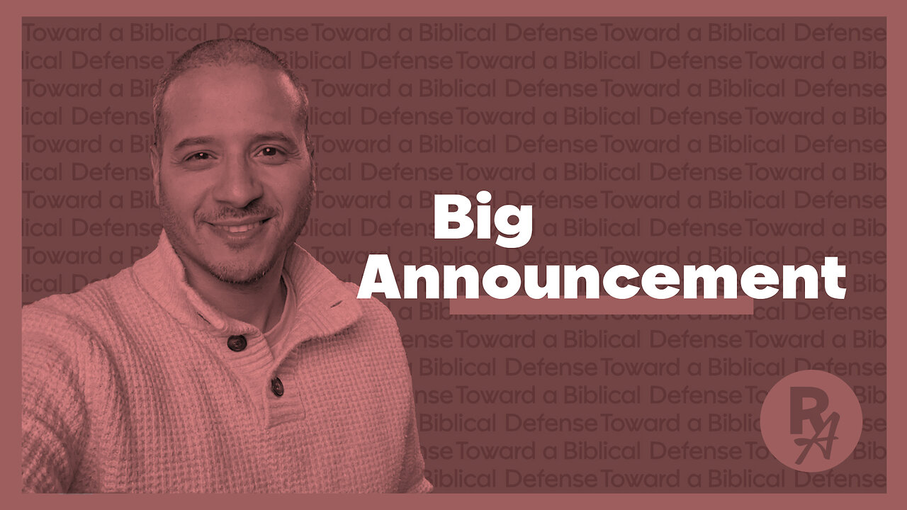 EP1 - Big Announcement - Revealed Apologetics