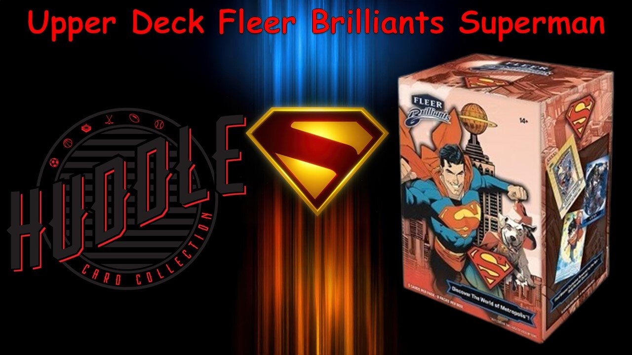 Upper Deck Fleer Brilliants Superman Target Exclusive Blaster Review