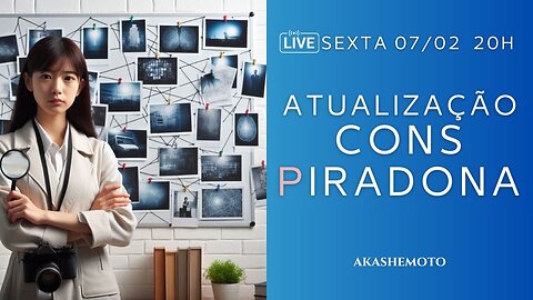 Atualização consPiradona da semana | Live 07 fev 2025