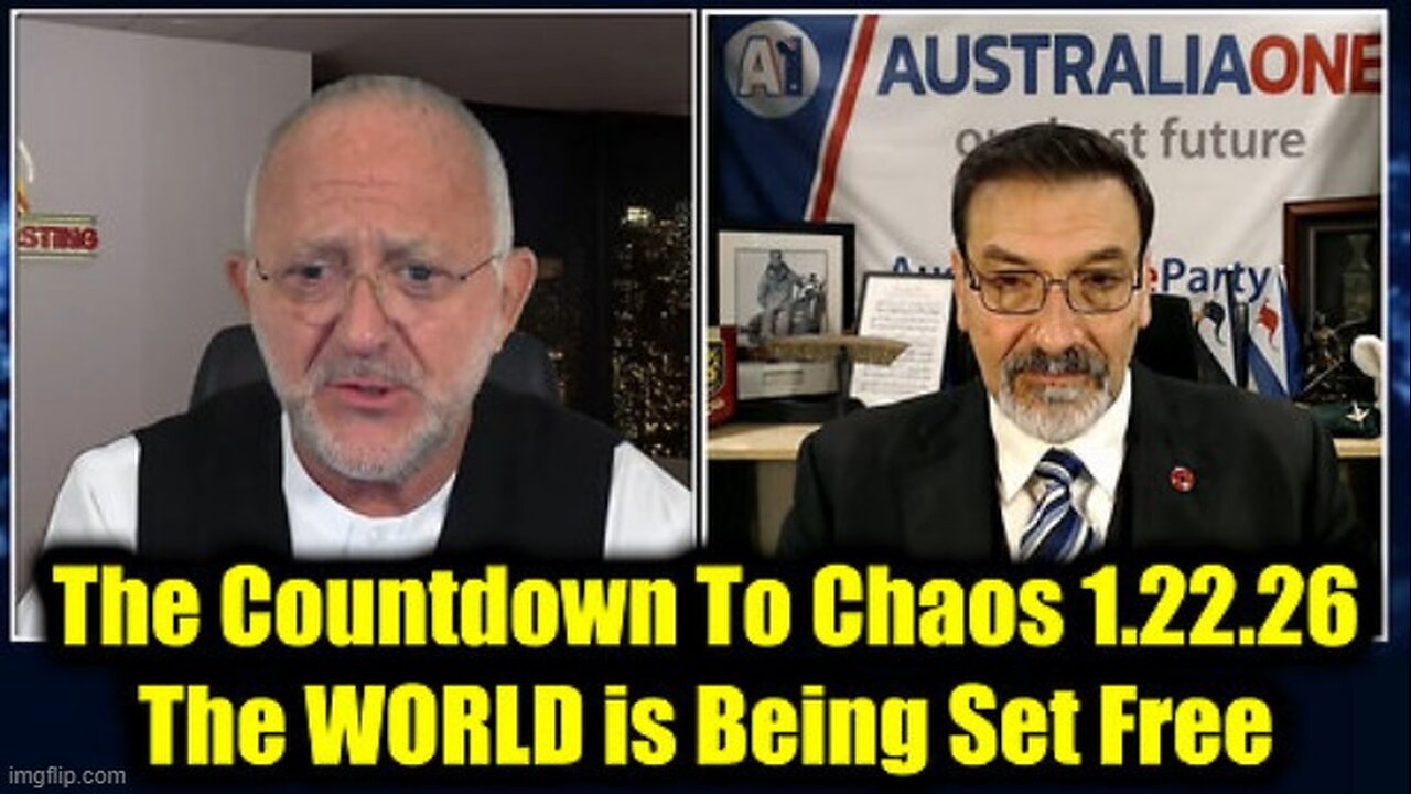 Lt. Col. Riccardo Bosi: The Countdown to Chaos 1.22.26 The World is Being Set Free!