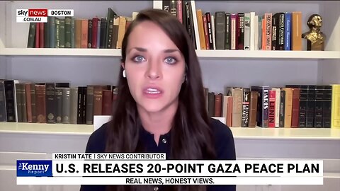 Kristin Tate: Donald Trump’s Gaza peace plan a ‘great step in the right direction’