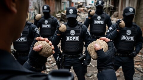 Operação conjunta entre a BOPE E SWAT subiu morro com uma pedra na mão e desceu com vários fuzis