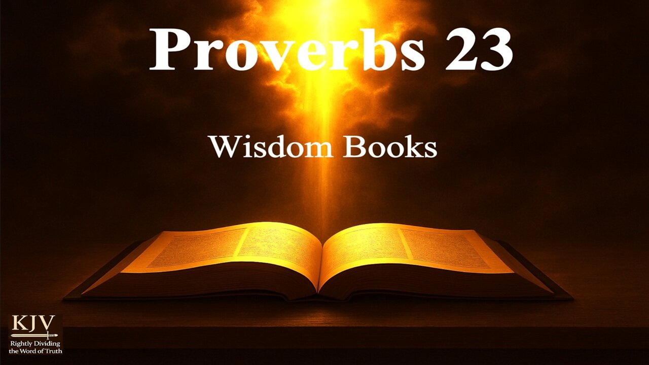 Proverbs 23 Explained, KJV, Rightly Dividing — Buy the Truth, and Sell It Not