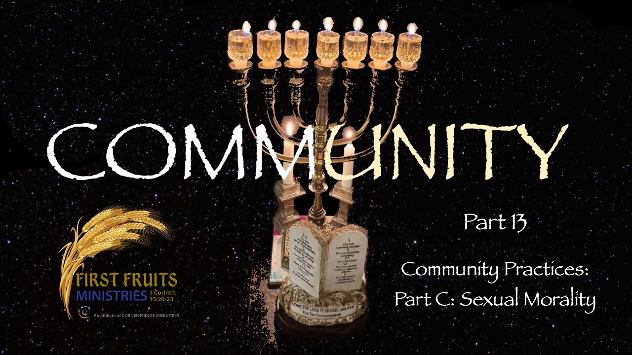 Community, Part 13: Community Practices, Part C: Sexual Morality