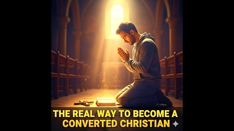 What Is the Real Way to Be Converted in the Bible? Salvation Through Jesus’ Work, Not Ours 🇺🇸