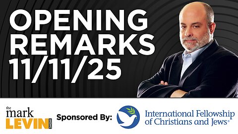 Mark's Opening Remarks - 11/11/25