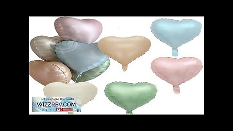 3/5pcs18inch Heart Star Balloons Vintage Pink Beige Foil Balloons for Adult Kids Review