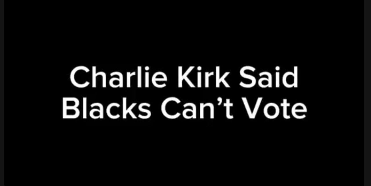 🚨 Charlie Kirk Said Blacks Can’t Vote? 😱 #ASL #deaf #signlanguage