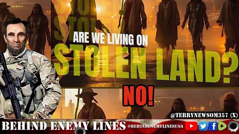 Are We Living On Stolen Land? NO!