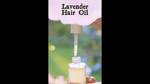 DIY Hair Growth Oil 💜 Lavender for Thick, Glossy Hair