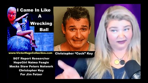 SGT Report Researcher HopeGirl Naima Feagin Mocks Stew Peters Network Christopher Key For Jim Fetzer 