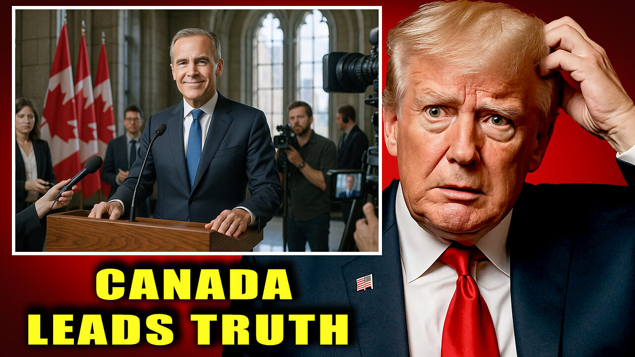 Carney SHUTS DOWN Reporter and Gets His Facts Straight – 280 Billion CAD Plan to Rebuild Canada!