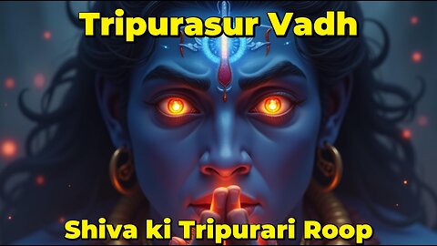 त्रिपुरासुर वध–शिव का त्रिपुरारी रूप | Tripurasur Vadh–The Divine Story of Lord Shiva as Tripurari