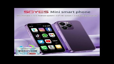 SOYES XS16/XS15 Mini Android Smartphone 3G/4G Network 2GB RAM 16GB ROM 3" Review