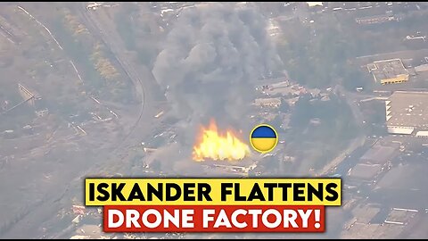 Russia’s Iskander Strike Destroys Key Ukrainian Drone Plant in Kherson