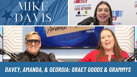 Davey Hartzel & Producer Amanda with Georgia Rae for 904 Fashion Police