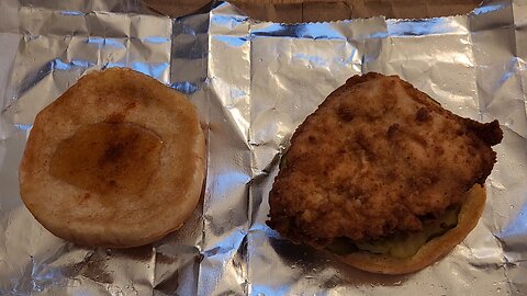 Chicken Sandwich w/my own topping
