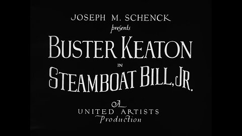 Buster Keaton - Steamboat Bill, Jr. (1928)