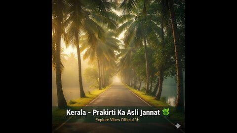Kerala ki Hari Bhari Rahein 🌿 | Prakriti ka Asli Jannat