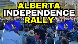 BIG Alberta Independence Rally In Edmonton