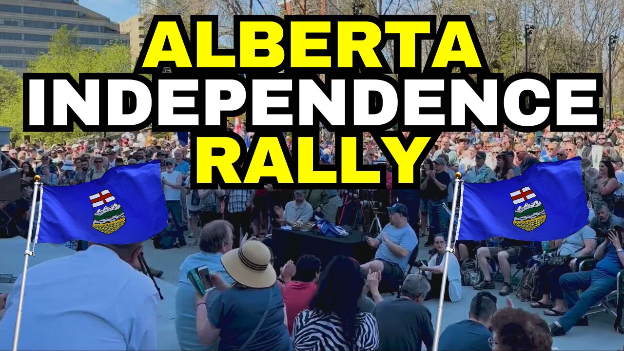 BIG Alberta Independence Rally In Edmonton