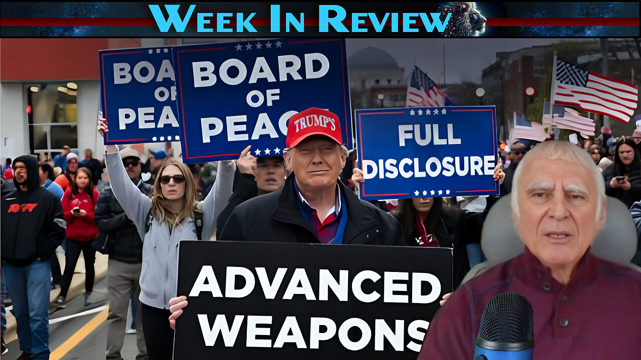 TRUMP'S ADVANCED WEAPONS, BOARD OF PEACE AND FULL DISCLOSURE