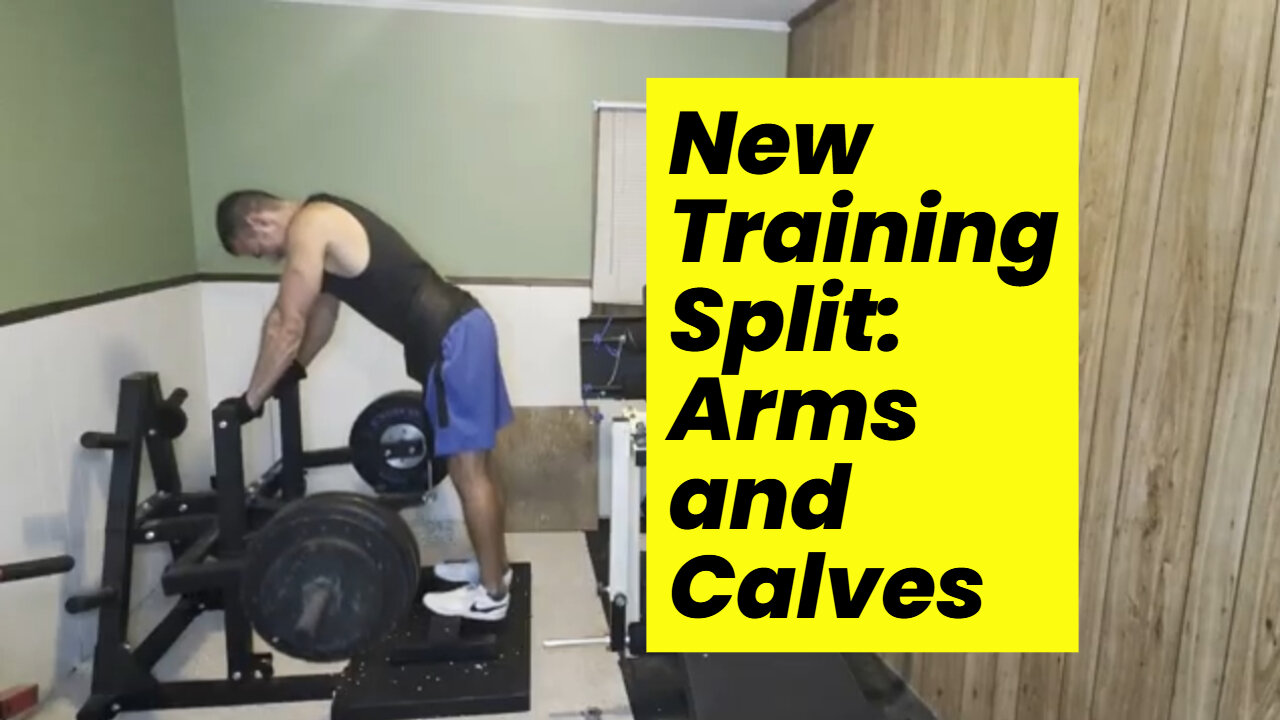 New Training Split: Try This Quick Arms and Calves Routine!