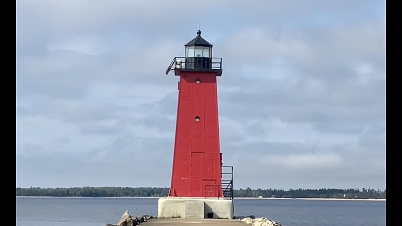 Manistique Lighthouse Upper Peninsula Michigan