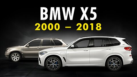 BMW X5 Evolution (2000 ~ 2018) | The 4 generations in 2 minutes!