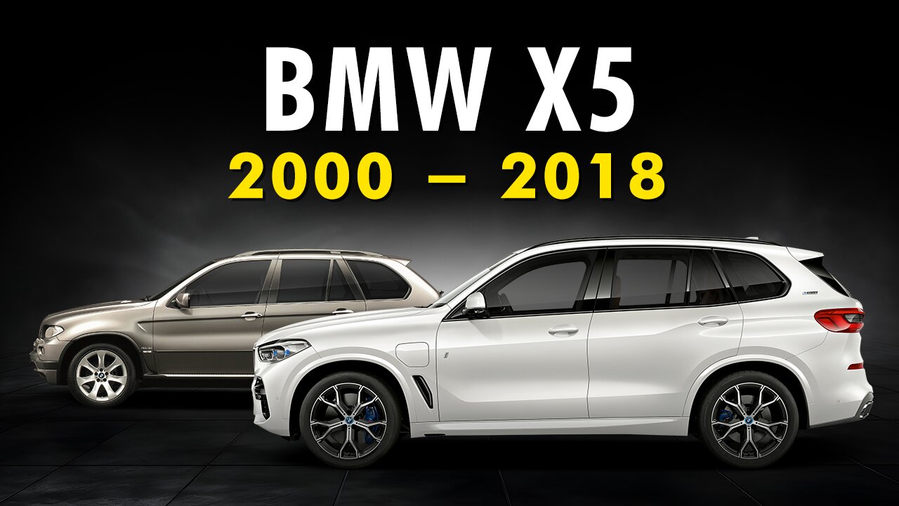 BMW X5 Evolution (2000 ~ 2018) | The 4 generations in 2 minutes!