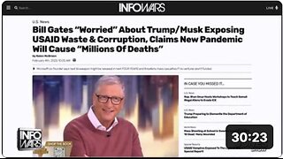 Bill Gates Issues A Major Threat To President Trump, Elon Musk, & America