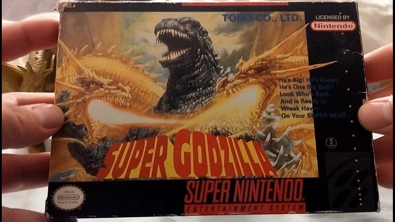 Straight Edge Game Room - Super Godzilla (SNES)