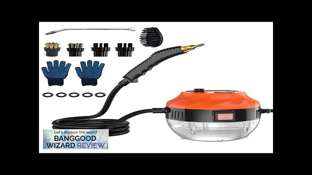 US Direct 2500W Steam Cleaner High Pressure Steamer for Cleaning Handheld Portable Review