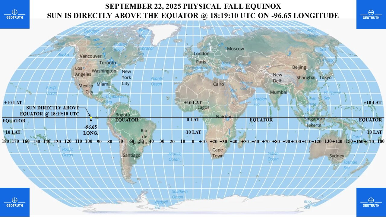 September 22, 2025 Is The Physical Fall Equinox!