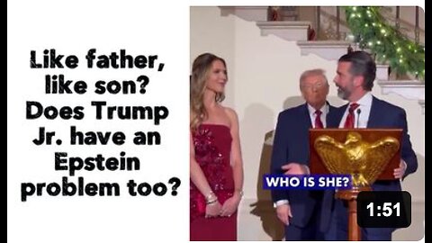 Like father, like son? Does Trump Jr. have an Epstein problem too?