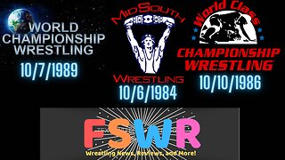 Classic Wrestling: NWA WCW 10/7/89, Mid-South Wrestling 10/6/84, WCCW 10/10/86 Recap/Review/Results