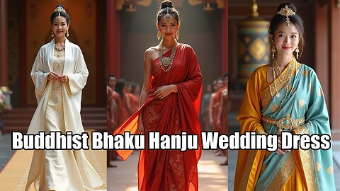 Buddhist Bhaku & Hanju Wedding Dress | Traditional Wedding Attire