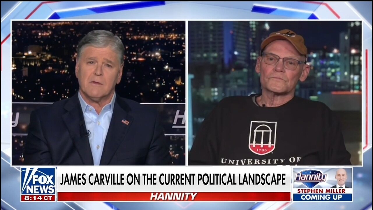 Hannity to James Carville: Dems Got Their Ass Kicked In The Election