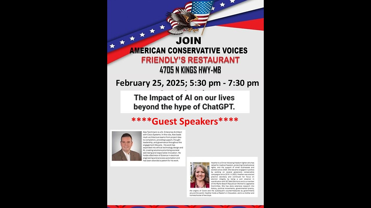 American Conservative Voices Meeting 02.25.2025