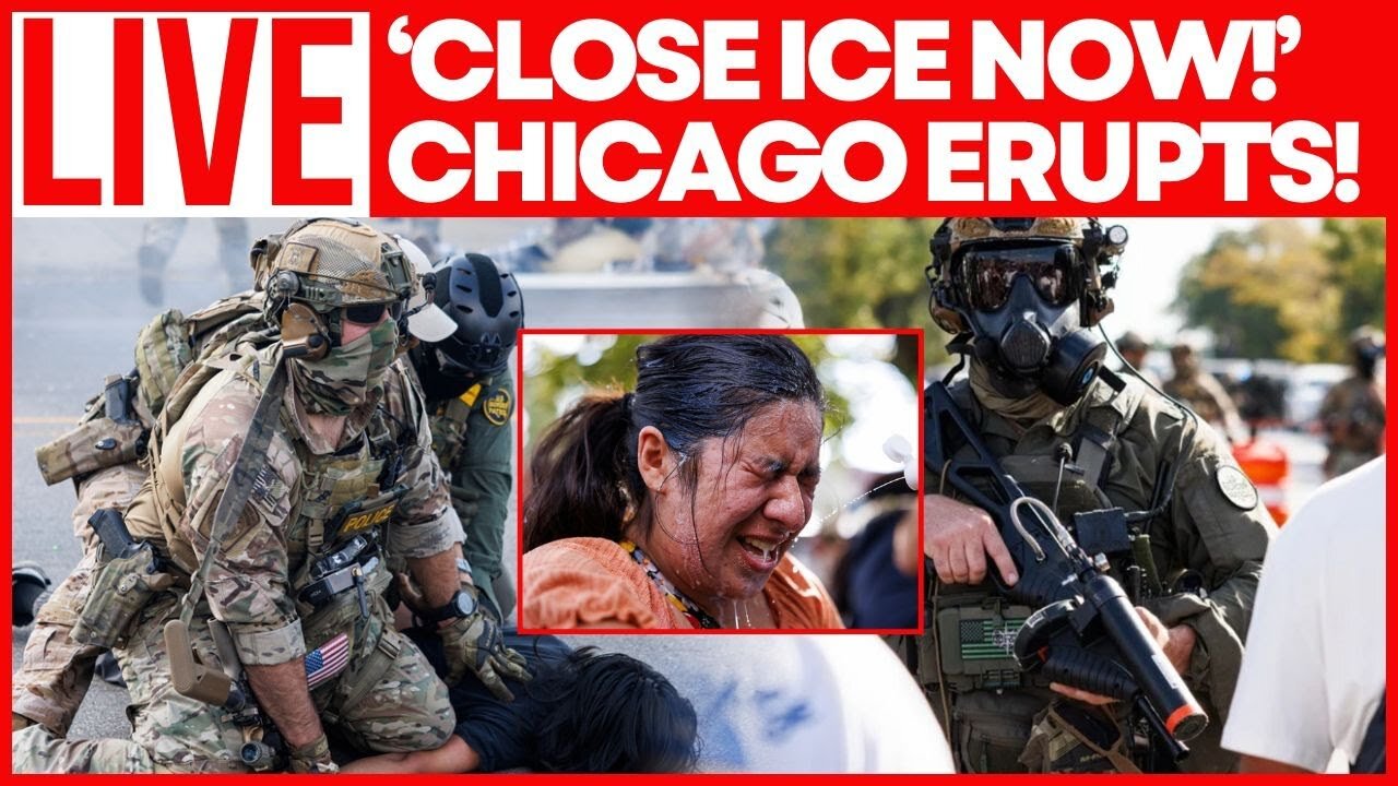 LIVE | Chicago Erupts: Protesters Detained in Violent ICE Facility Clash | Times Now World LIVE