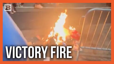 Philadelphia Eagles Fans Play with Fire in the Streets After Superbowl Victory