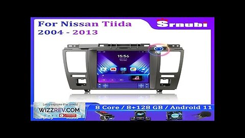 Srnubi 9.7" Android 2Din Car Radio for Nissan Tiida C11 2004 Review